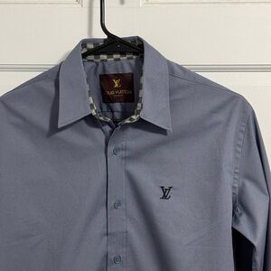Louis Vuitton Blue Men's Shirt